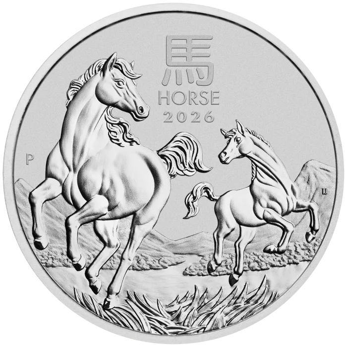 2026 Year of the Horse silver bullion coin