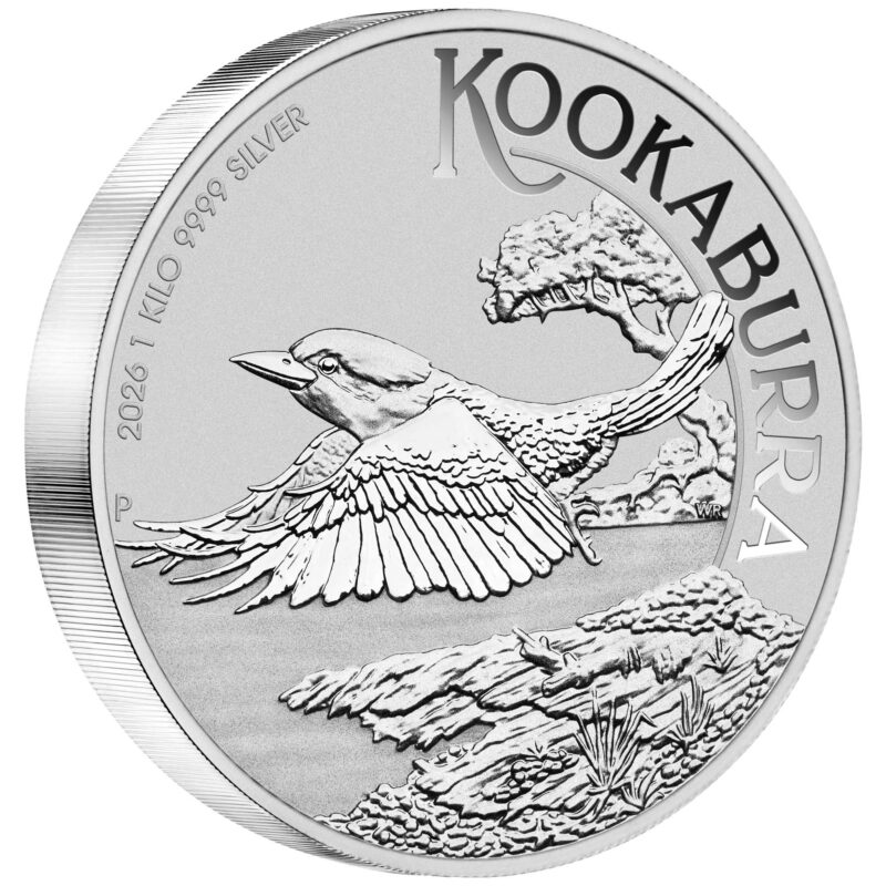 Australian Kookaburra 2026 1 Kilo Silver Bullion Coin