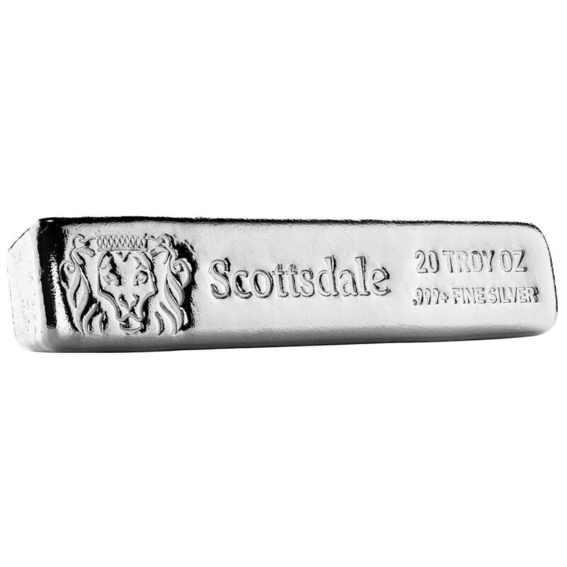 Scottsdale CL20 20oz Silver Cast Bar