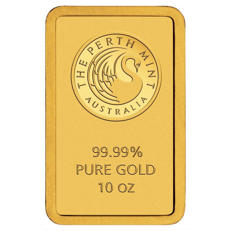 Kangaroo 10oz Gold Minted Bar