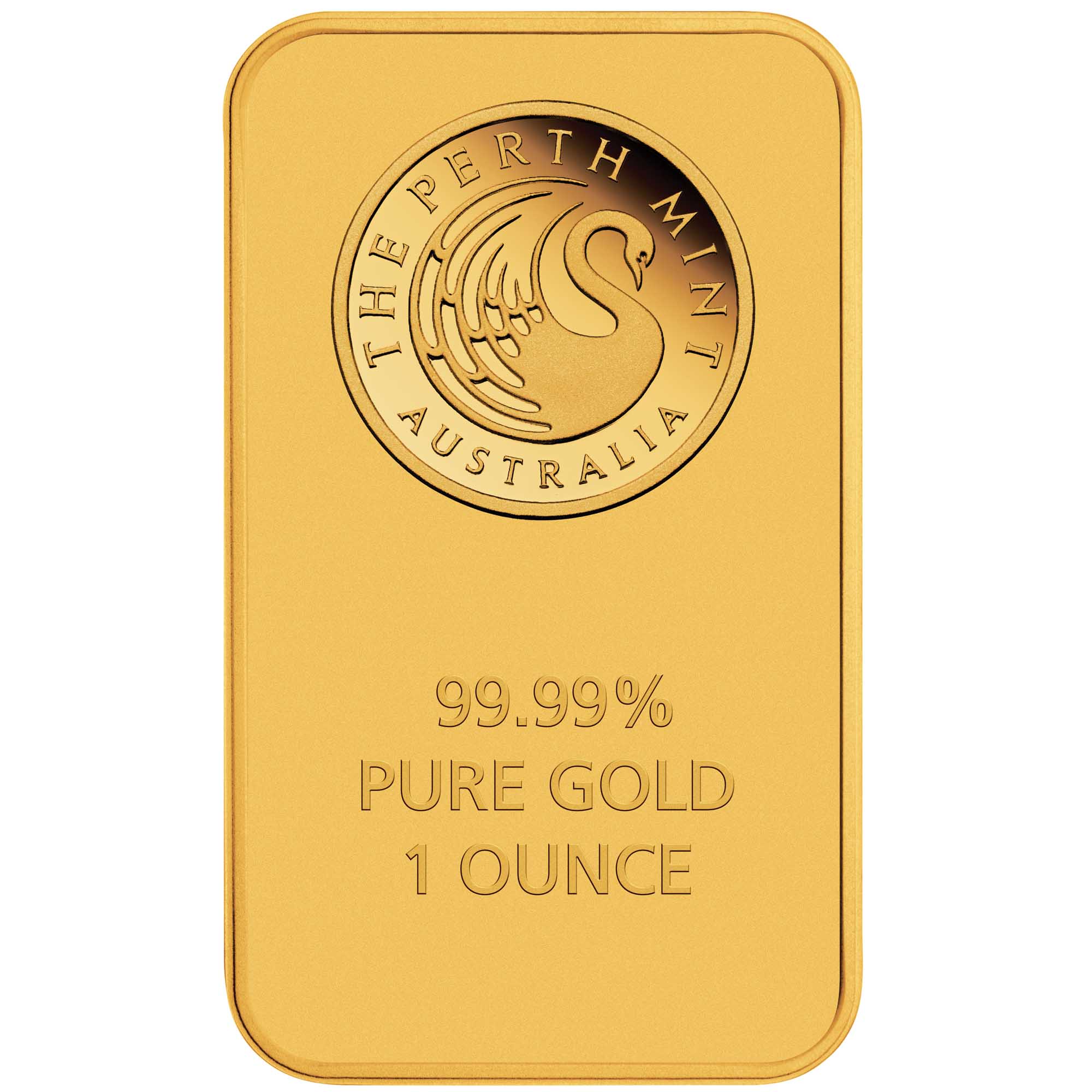 Australian Swan 1oz Gold Minted Bar