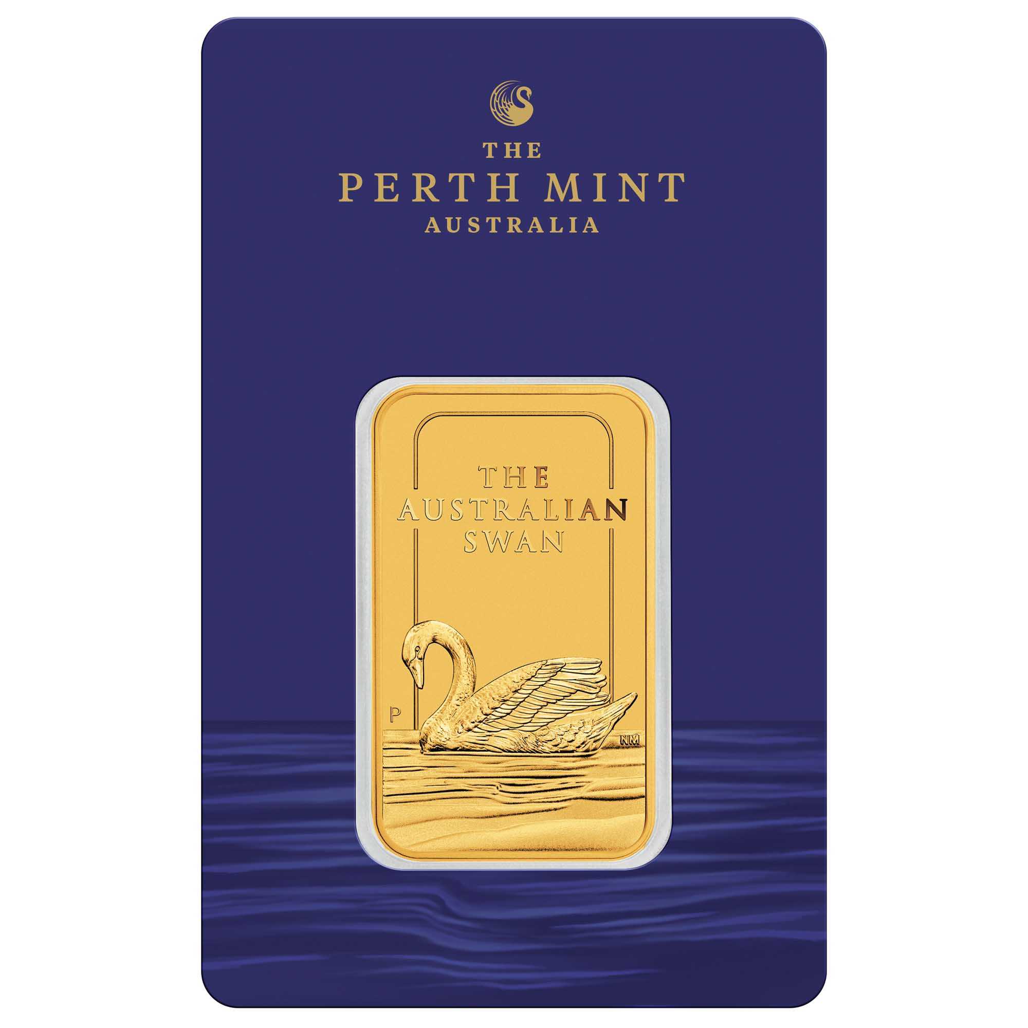 Australian Swan 1oz Gold Minted Bar